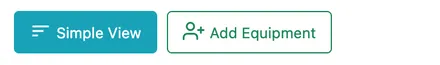 The view switch: a button labelled Simple View, next to Add Equipment